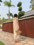 New Fashion Tassels Design Pink Beach Elegant Spaghetti Strap Dress HZ1024