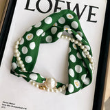 Vintage Elegant Versatile Soft Fabric Fashion Silk Scarf HZ1024
