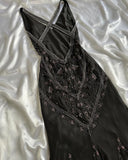 Enchanting V-neck Shiny Beaded Prom Dress Sheath Embroidery Evening Dress Long Formal Dress HZ1024